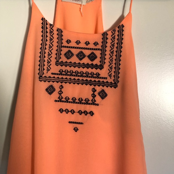 Blu Pepper Coral Summer Tank - Picture 2 of 6